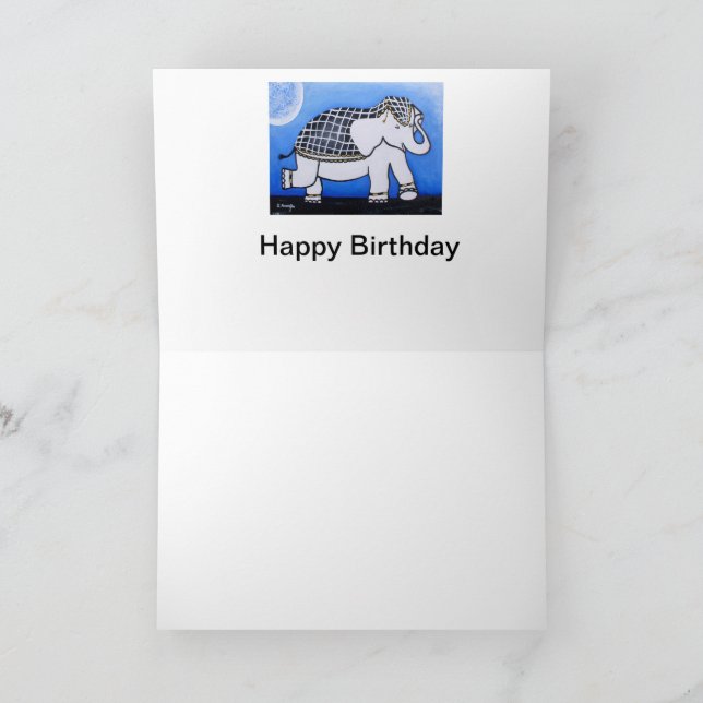 Carte heureuse (Intérieur)