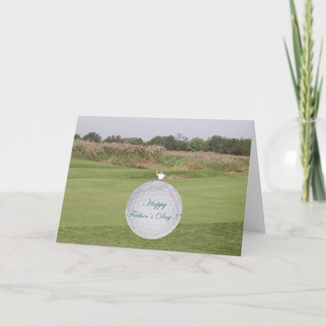 Carte heureuse de fête des pères de Sandtrapped (Devant)