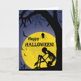 Carte heureuse de Haloween