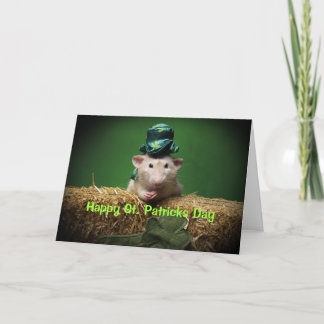 Carte heureuse de jour de St Patricks
