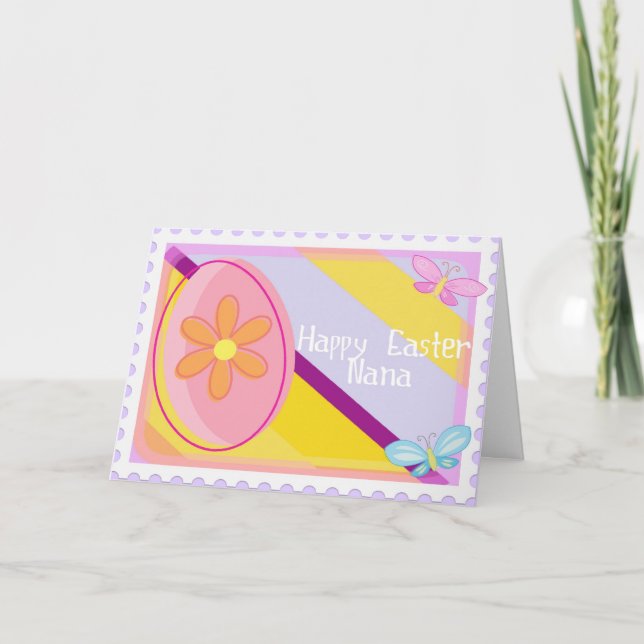 Carte heureuse de Pâques Nana (Devant)