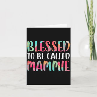 Carte Heureuse d'être appelée mammie femme enceinte mama