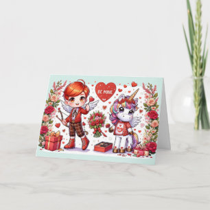 Carte Heureuse Sainte-Valentin