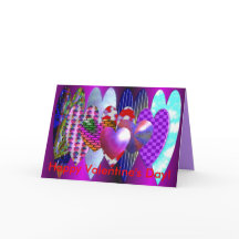 Carte Heureuse Sainte-Valentin