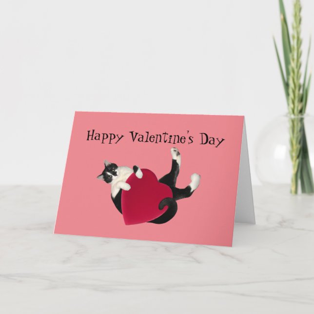 Carte Heureuse Sainte-Valentin (Devant)