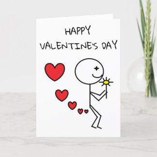 Carte Heureuse Sainte-Valentin amusante