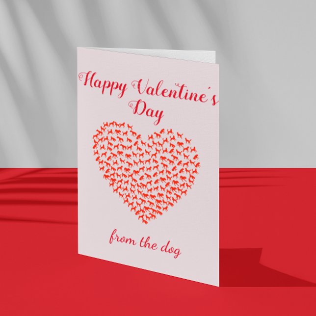 Carte Heureuse Sainte-Valentin de Pet Dog (Créateur téléchargé)