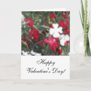 Carte Heureuse Sainte-Valentin Flore douce D5
