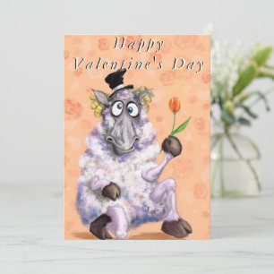 Carte Heureuse Sainte-Valentin - In Love Ram - Romantiqu