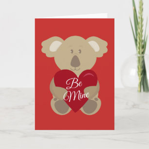 Carte Heureuse Sainte-Valentin Koala Love