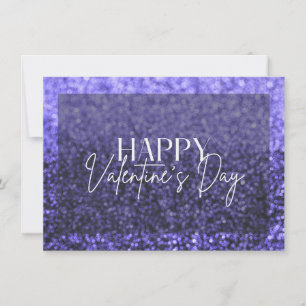 Carte Heureuse Sainte-Valentin Parties scintillant