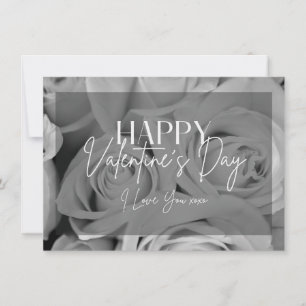 Carte Heureuse Sainte-Valentin XOXO I Love You