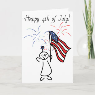 Carte Heureux 4 juillet !