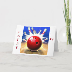 Carte HEUREUX ****9ème anniversaire*****
