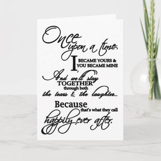 CARTE ****HEUREUX ANNIVERSAIRE***** À L'AMOUR DE MA VIE (Devant)