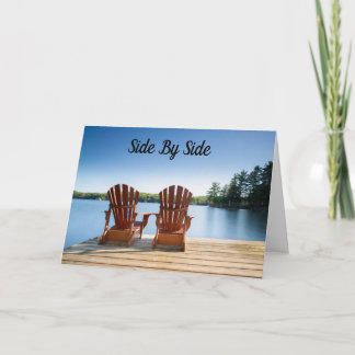 CARTE HEUREUX **ANNIVERSAIRE** À MON CÔTÉ DE L'AMOUR DE 