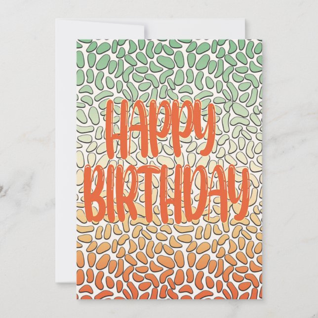 Carte heureux anniversaire pour toi mon meilleur ami (Devant)