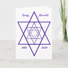 Carte Heureux Chanukah photo entièrement personnalisable