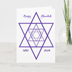 Carte Heureux Chanukah photo entièrement personnalisable