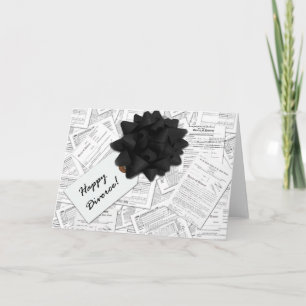 Carte Heureux Divorce !