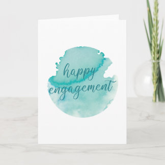 Carte Heureux Fiançailles