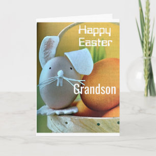 CARTE ***HEUREUX GRANDSON DE PÂQUES*** VOUS ÊTES UN BON 