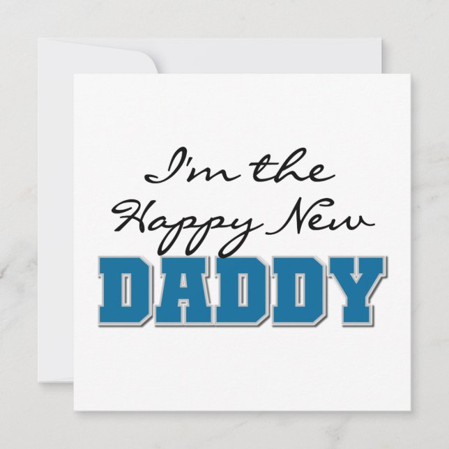 Carte Heureux nouveaux cadeaux papa (Devant)