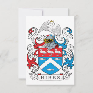 Carte Hibbs Family Crest