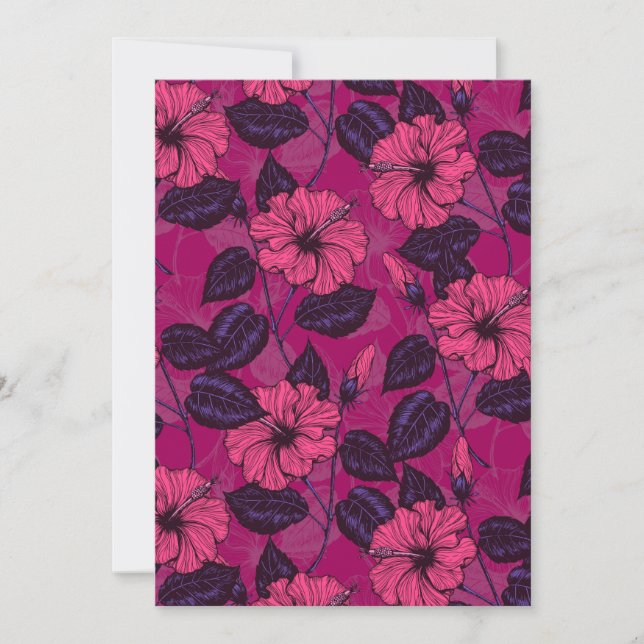 Carte Hibiscus (Devant)