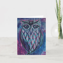 Carte hibou du 3e oeil