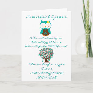 Carte Hibou interstitiel de cystite