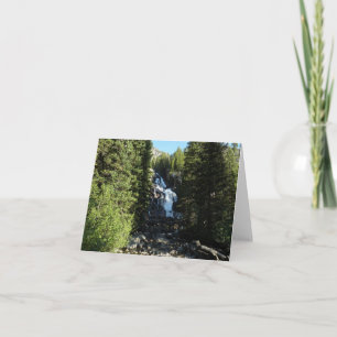 Carte Hidden Falls dans le parc national de Grand Teton
