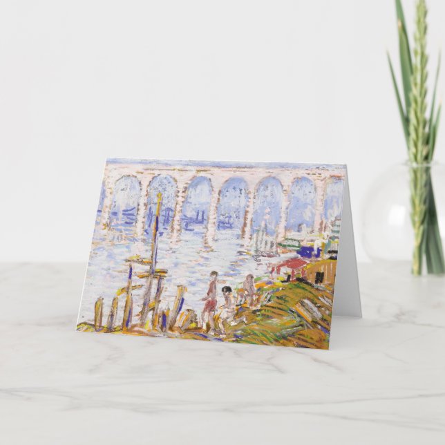 Carte High Bridge Harlem | George Luks (Devant)