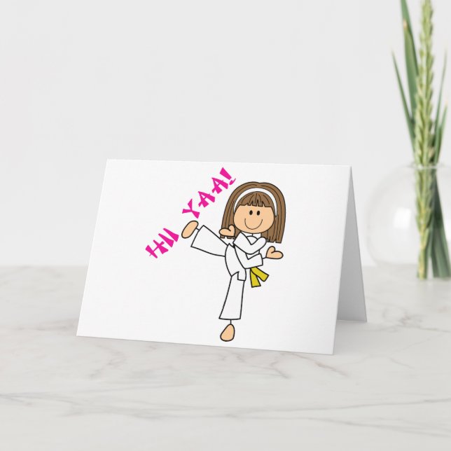 Carte Hii Yaa Karate (Devant)