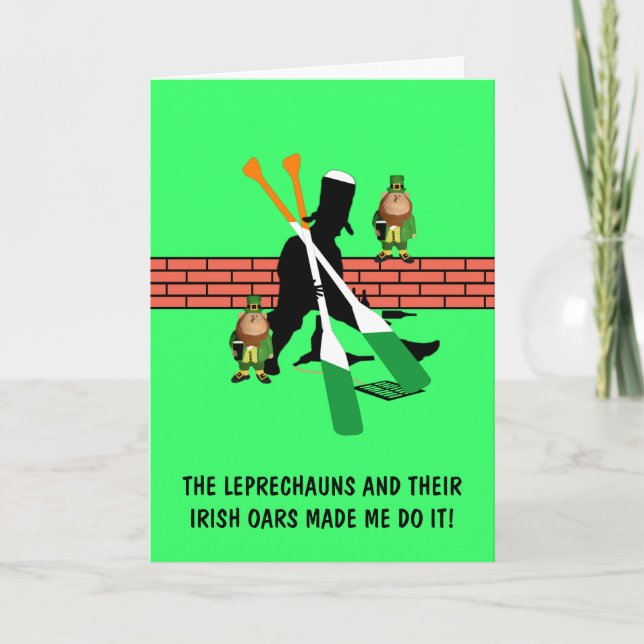Carte Hilarié irlandais (Devant)