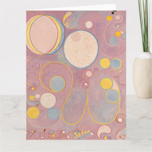 Carte Hilma Af Klint, Le Dix Plus Grand No8, Art Abstrai