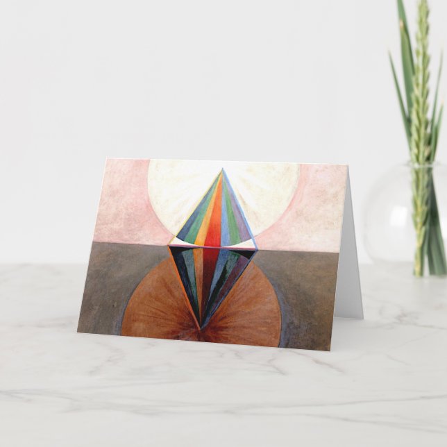 Carte Hilma Af Klint Le Swan No 12 (Devant)