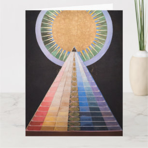 Carte Hilma Af Klint, Retable No.1, Art Abstrait