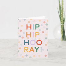 Hip Hip Hooray ! Félicitations Baby Home Job