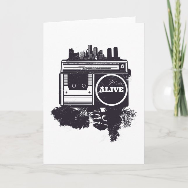 CARTE HIP HOP (Devant)