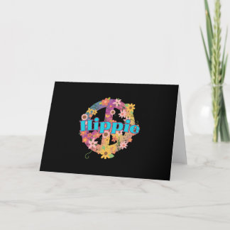 Carte Hippie Peace Namaste Hippie Peace