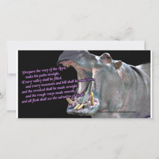 Carte Hippo Advent