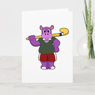 Carte Hippo at hockey