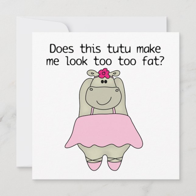 Carte Hippo Tu Fat (Devant)