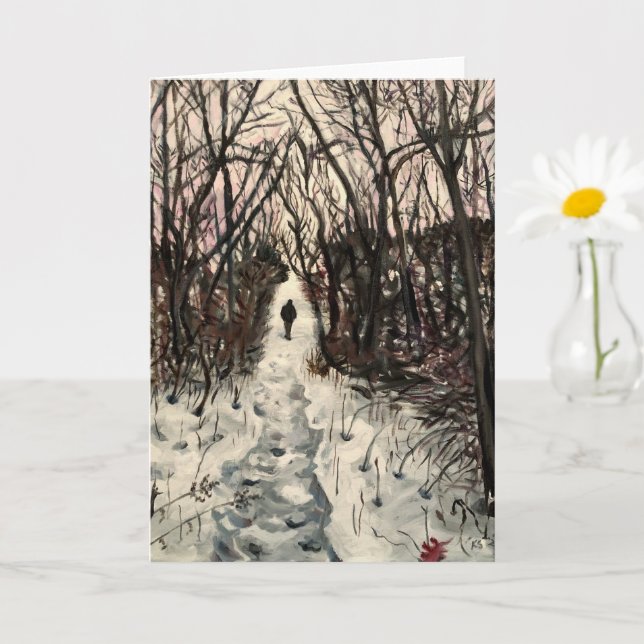 Carte hiver 2021 (Petite plante)