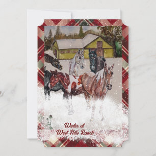 CARTE HIVER AU RANG WEST HILLS