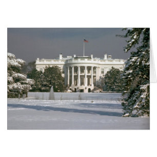Carte/hiver de la Maison Blanche