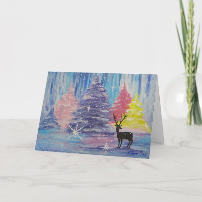 Carte Hiver givré (Devant)