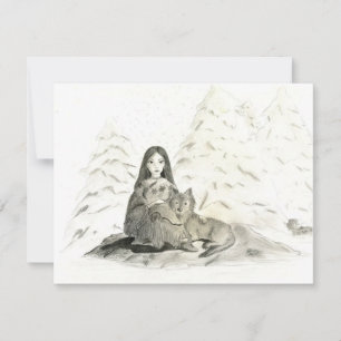 Carte Hiver indien