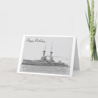 Carte HMS Vanguard